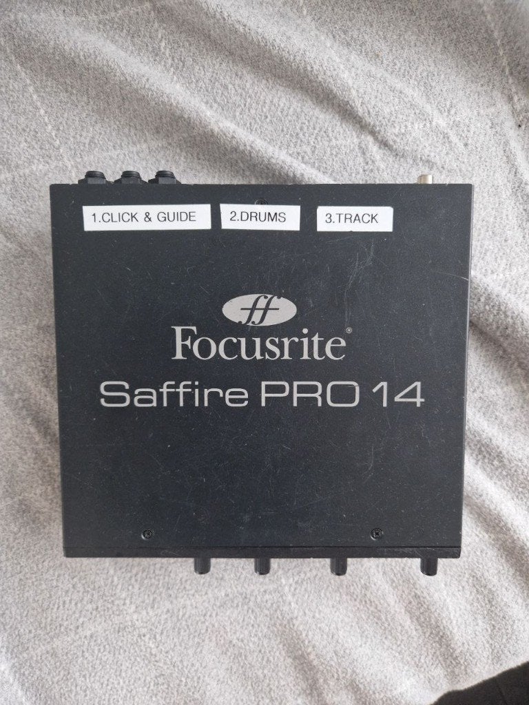 Focusrite Sapphire Pro 14, Audio, Tv en Foto, Professionele Audio-, Tv- en Video-apparatuur, Ophalen of Verzenden, Gebruikt, Audio