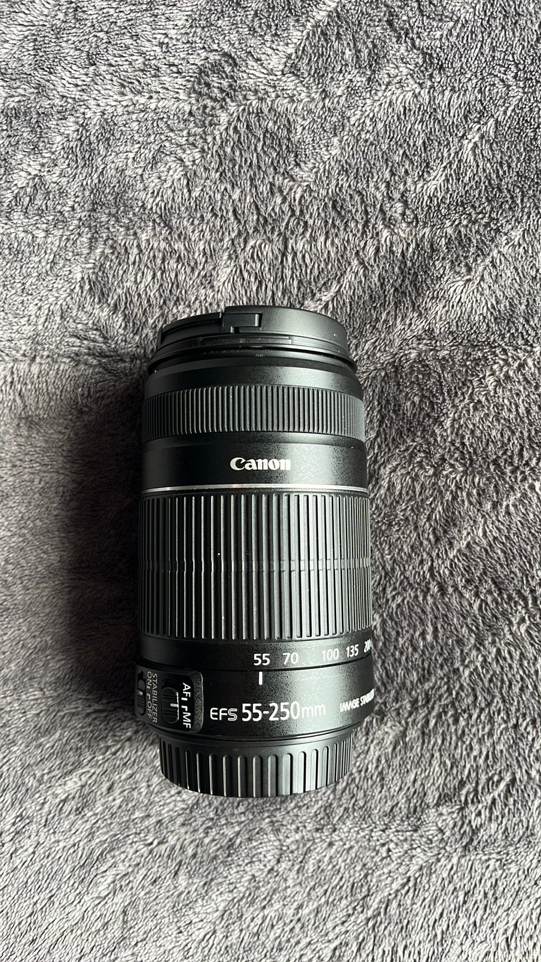 Canon EF-S 55-250mm F/4-5.6 IS II lens - zeer goede staat, Canon, Zo goed als nieuw, Handmatige focus, Canon EF-S