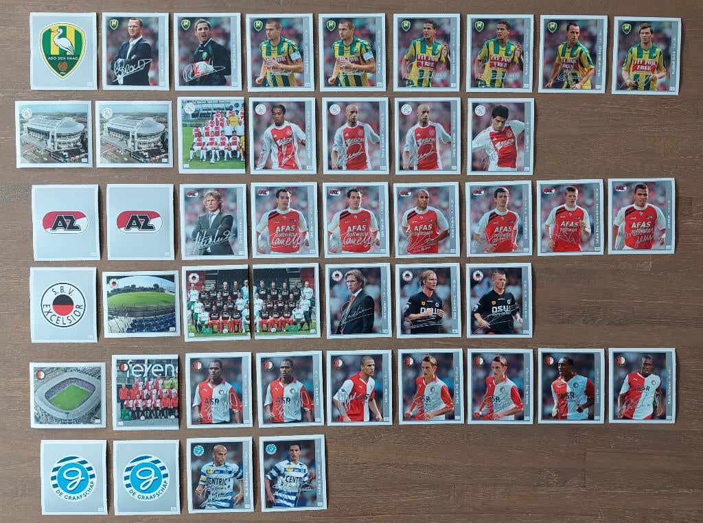 Voetbalplaatjes AH 2010 / 2011, Verzenden, Zo goed als nieuw, Overige binnenlandse clubs, Poster, Plaatje of Sticker