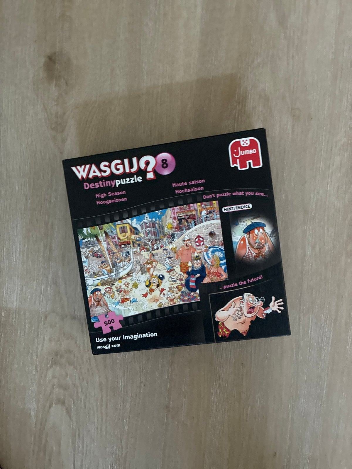Wasgij Destiny 8 Hoogseizoen 500 stukjes Jumbo puzzel, Ophalen, 500 t/m 1500 stukjes, Gebruikt, Legpuzzel