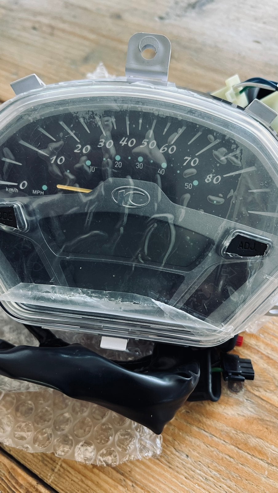 Te koop nieuwe kilometer telker kymco new like, Ophalen of Verzenden, Nieuw