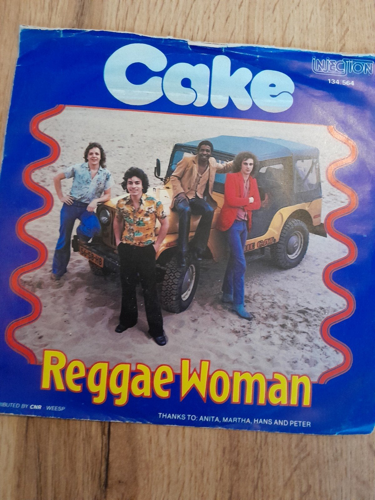 cake 7inch reggae woman, Ophalen of Verzenden, Zo goed als nieuw, Pop