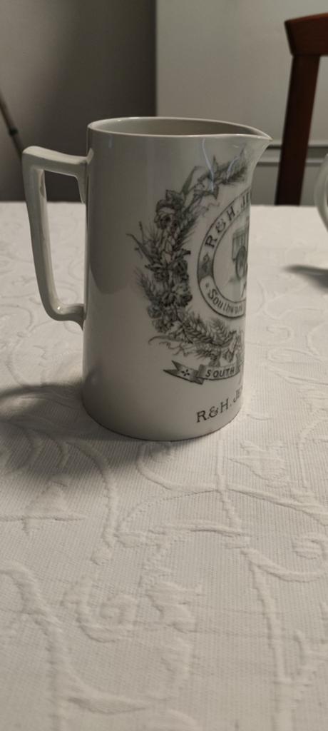 R&H. JENNER & SONS
Bierkan antiek porselein, Antiek en Kunst, Ophalen of Verzenden
