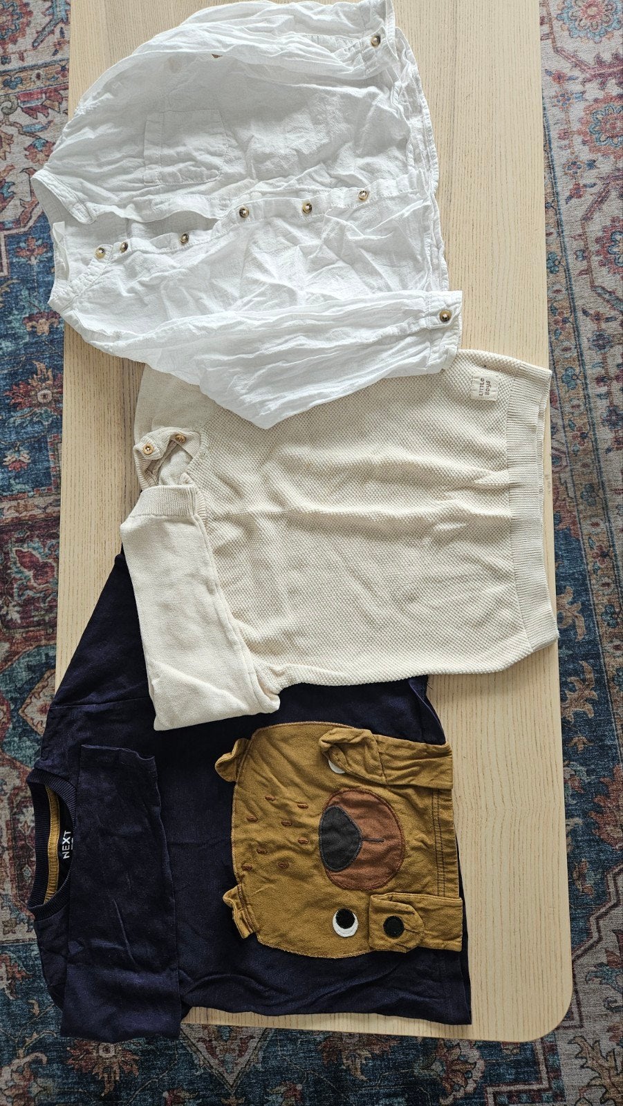 Set van 3 jongens kledingstukken 104 - 110 cm, Ophalen, Gebruikt, Next, Jongen