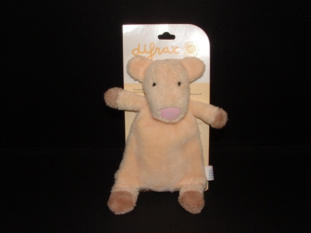 DIFRAX SCHAAP SHIRLEY KLEIN KNUFFELDOEK VELOURS ECRU, Ophalen of Verzenden, Nieuw, Overige typen