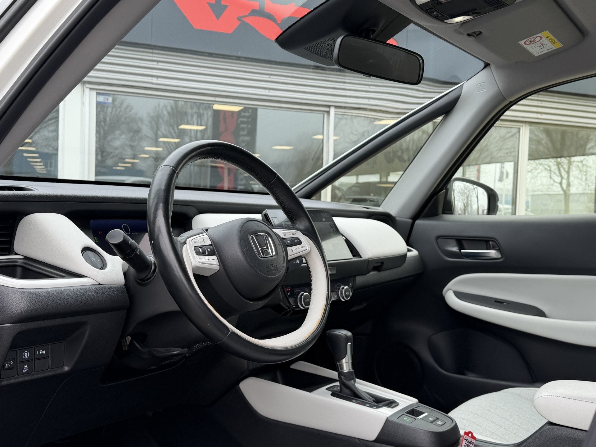 Honda Jazz 1.5 e:HEV Executive | Keyless | Stuurverwarming |, Auto's, Honda, Euro 6, Leder en Stof, Wit, Origineel Nederlands