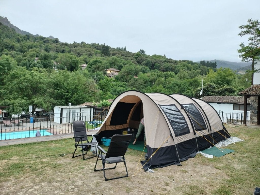 Redwood Acacia-330 TC, Caravans en Kamperen, Tenten, Ophalen, Zo goed als nieuw, Tot en met 4