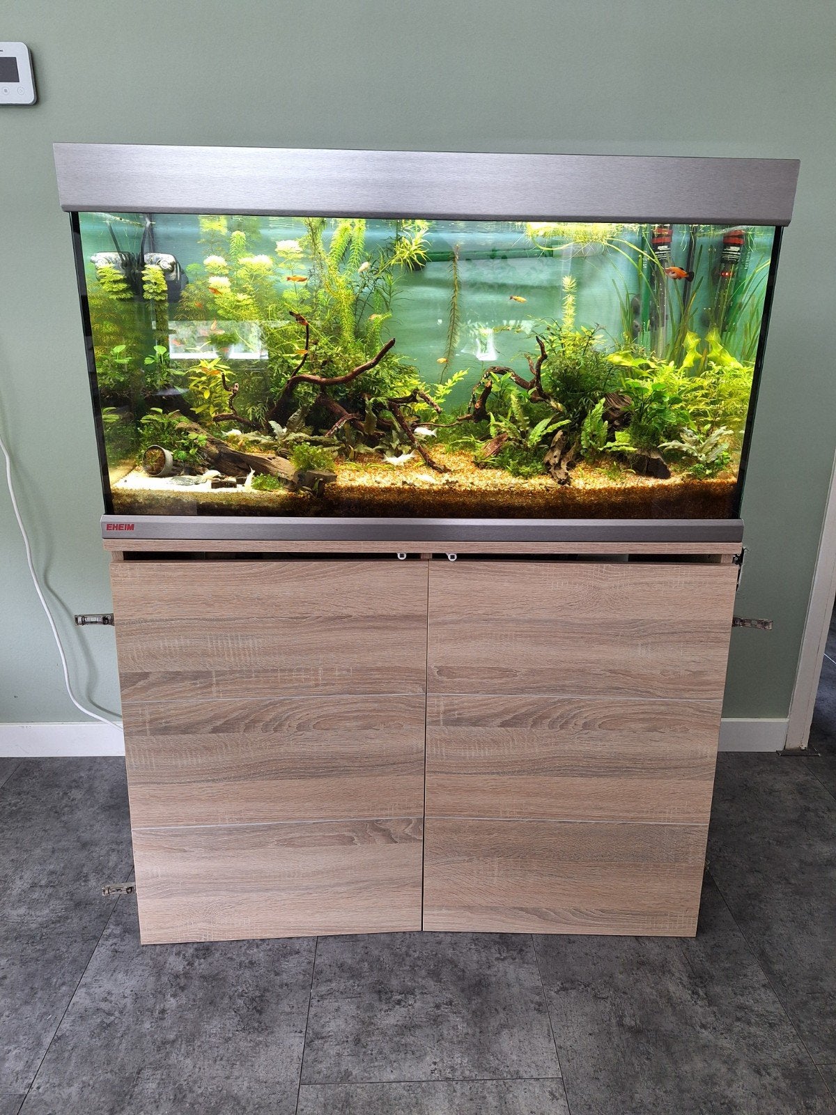 Voor de Aquascaper: Eheim Proxima 250, Dieren en Toebehoren, Ophalen, Gevuld zoetwateraquarium