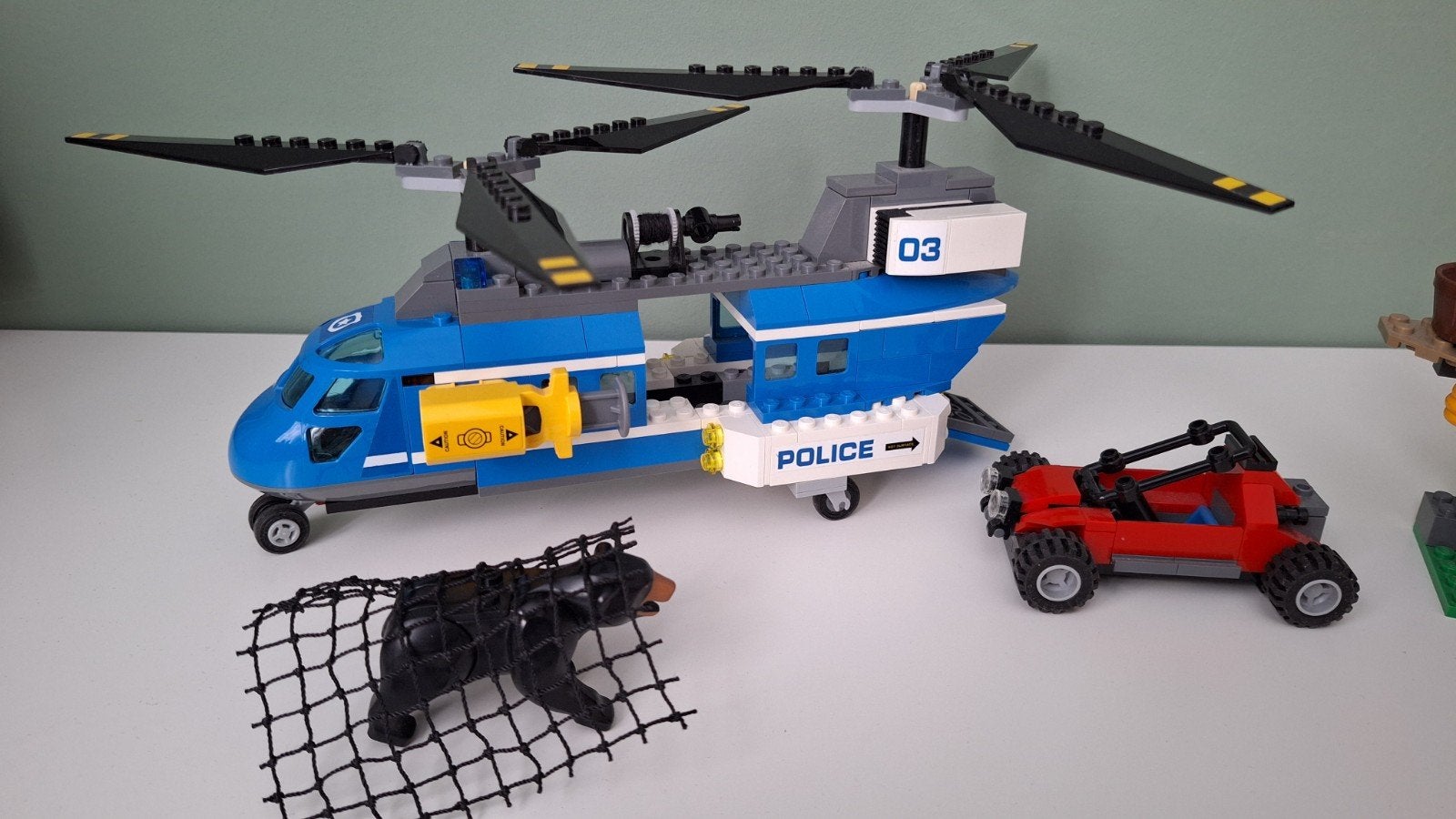 Lego City 60173 Bergpolitie Hoofdkwartier, City, Lego, Ophalen of Verzenden, Complete set