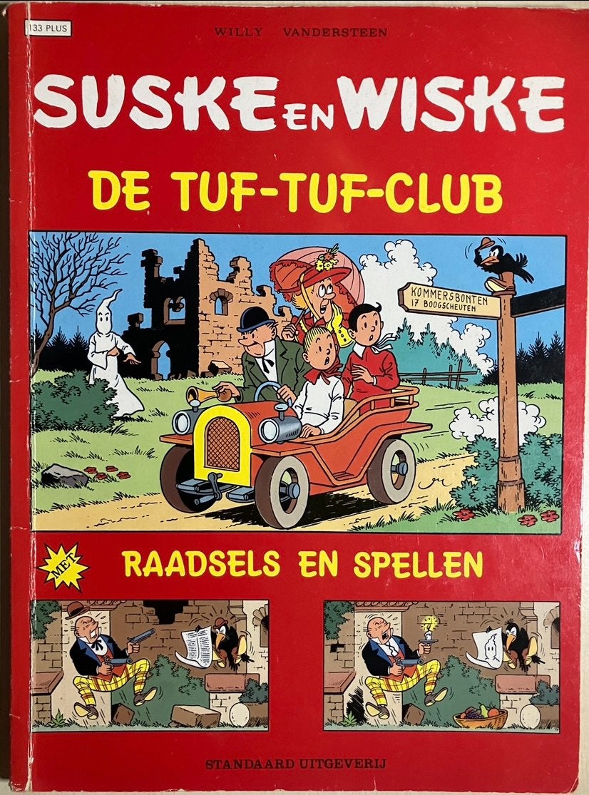 Suske en Wiske Plus, De Tuf-Tuf-Club, nr.133 (1988), Eén stripboek, Ophalen of Verzenden, Zo goed als nieuw