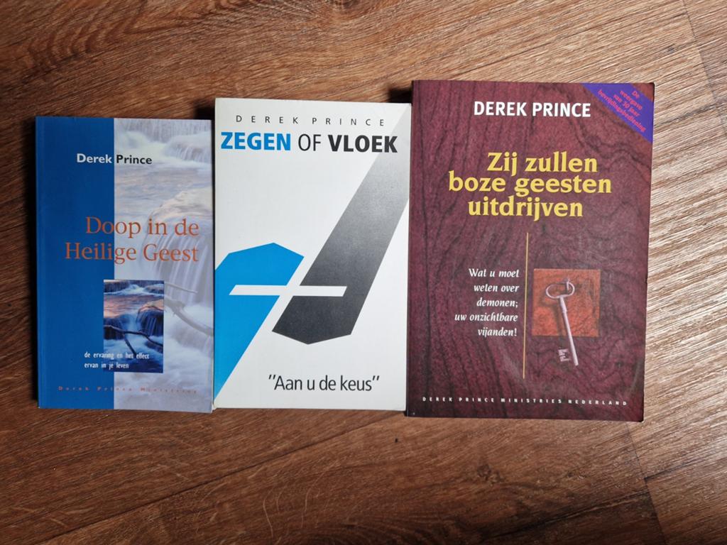Derek Prince Boeken: Doop, Zegen of Vloek, Boze Geesten, Ophalen of Verzenden