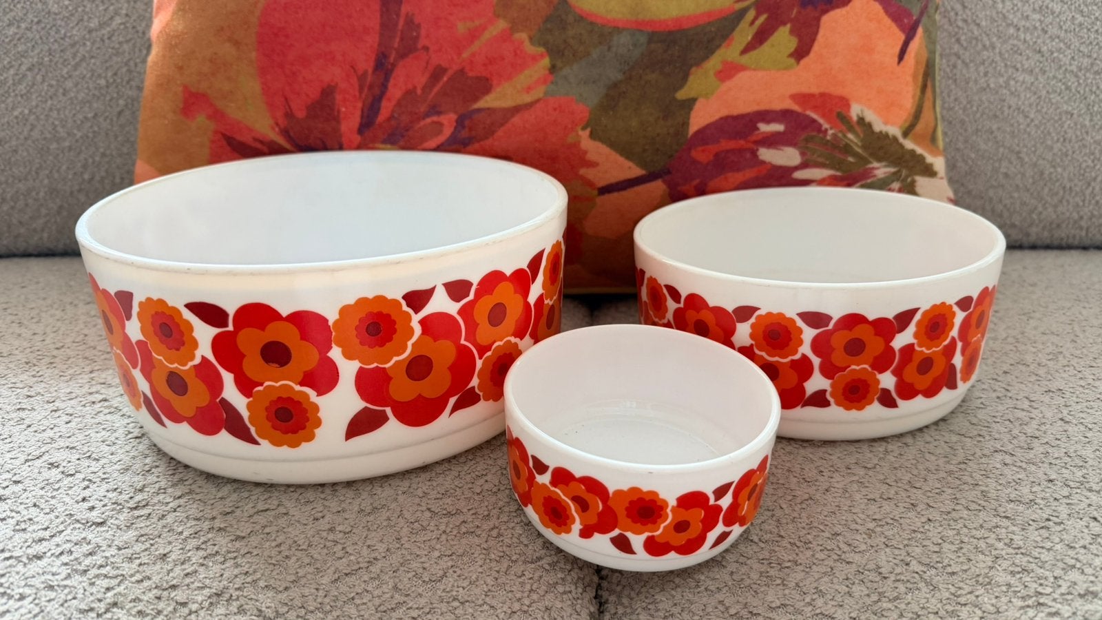 Retro ACROPAL France Lotus schalen, Ophalen of Verzenden