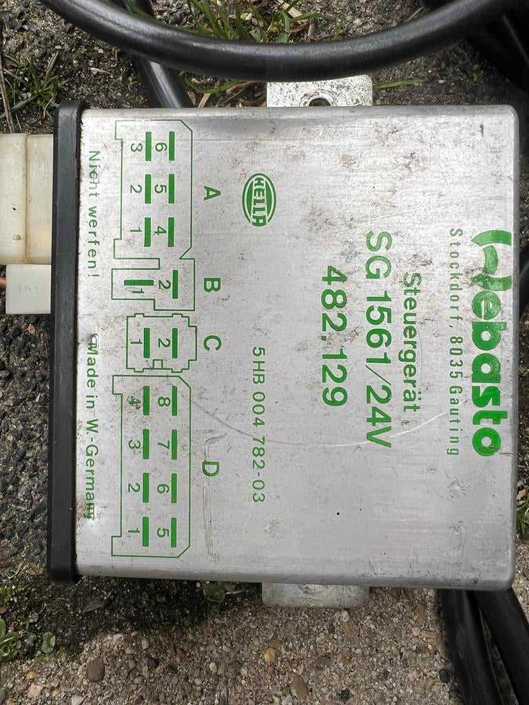Webasto Diesel Heater 24V met Hella besturing, Ophalen, Gebruikt, Overige automerken