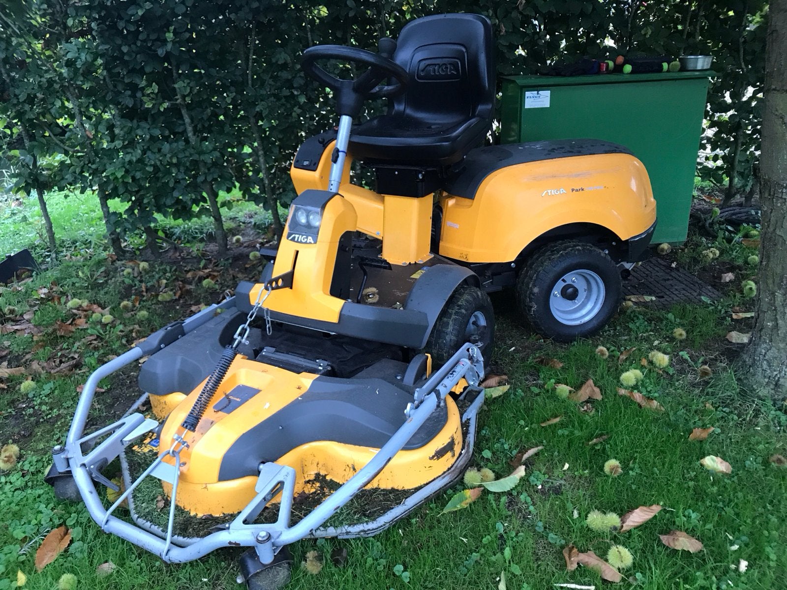 Stiga Park 740 PWX frontmaaier 4WD - Zo goed als nieuw, Ophalen of Verzenden, Zo goed als nieuw, Benzine-grasmaaier