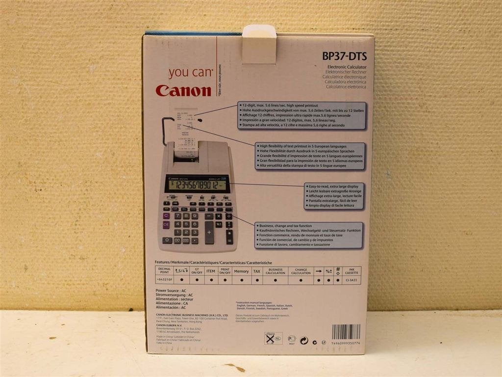 Canon Rekenmachine 51993, Ophalen of Verzenden, Gebruikt