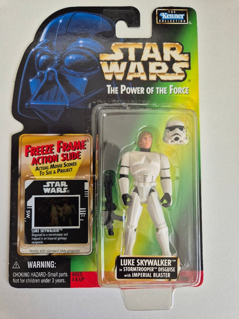 Star Wars POTF FF Luke Skywalker Stormtrooper Disguse, Verzamelen, Ophalen of Verzenden, Nieuw, Actiefiguurtje