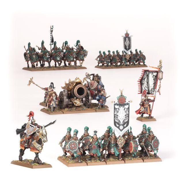 Warhammer The Old World - Cathay deel (op sprue), Ophalen of Verzenden, Zo goed als nieuw, Warhammer, Figuurtje(s)
