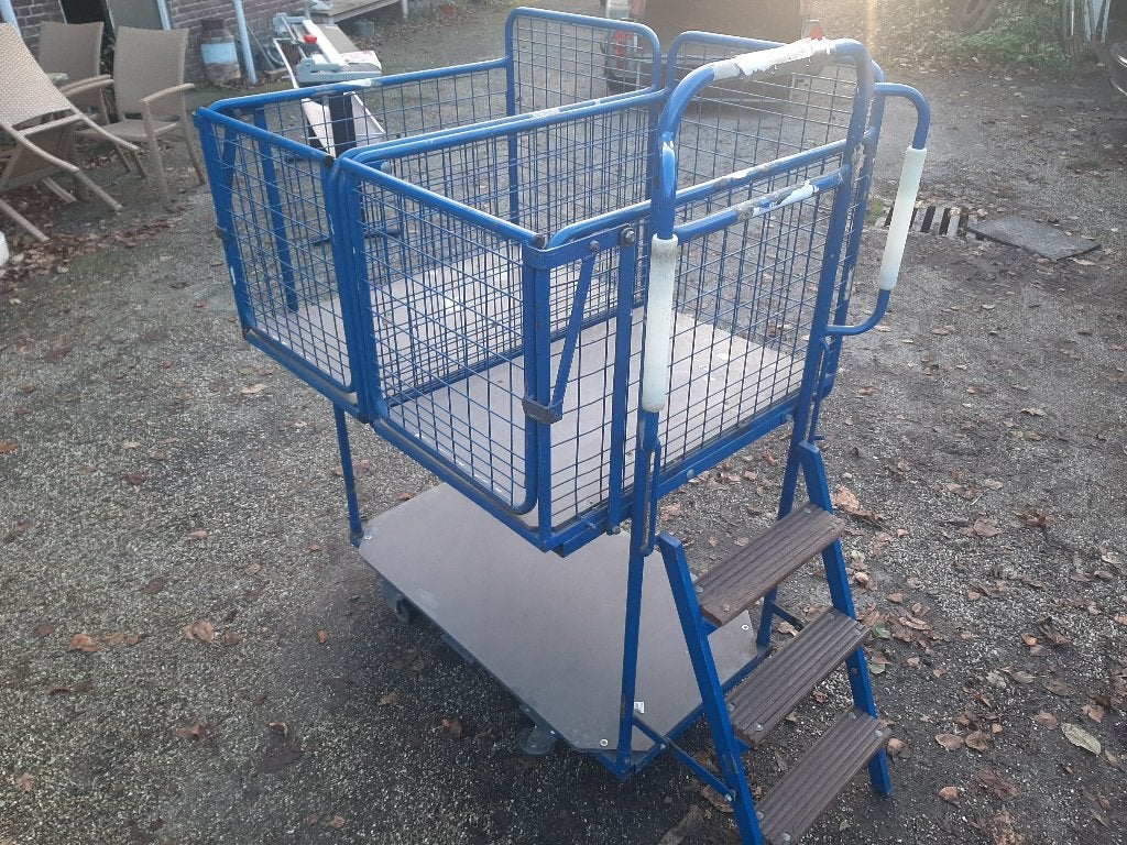 Magazijnkar, houtkar, kiepkar, Ophalen, 100 cm of meer, 60 cm of meer, Minder dan 35 cm