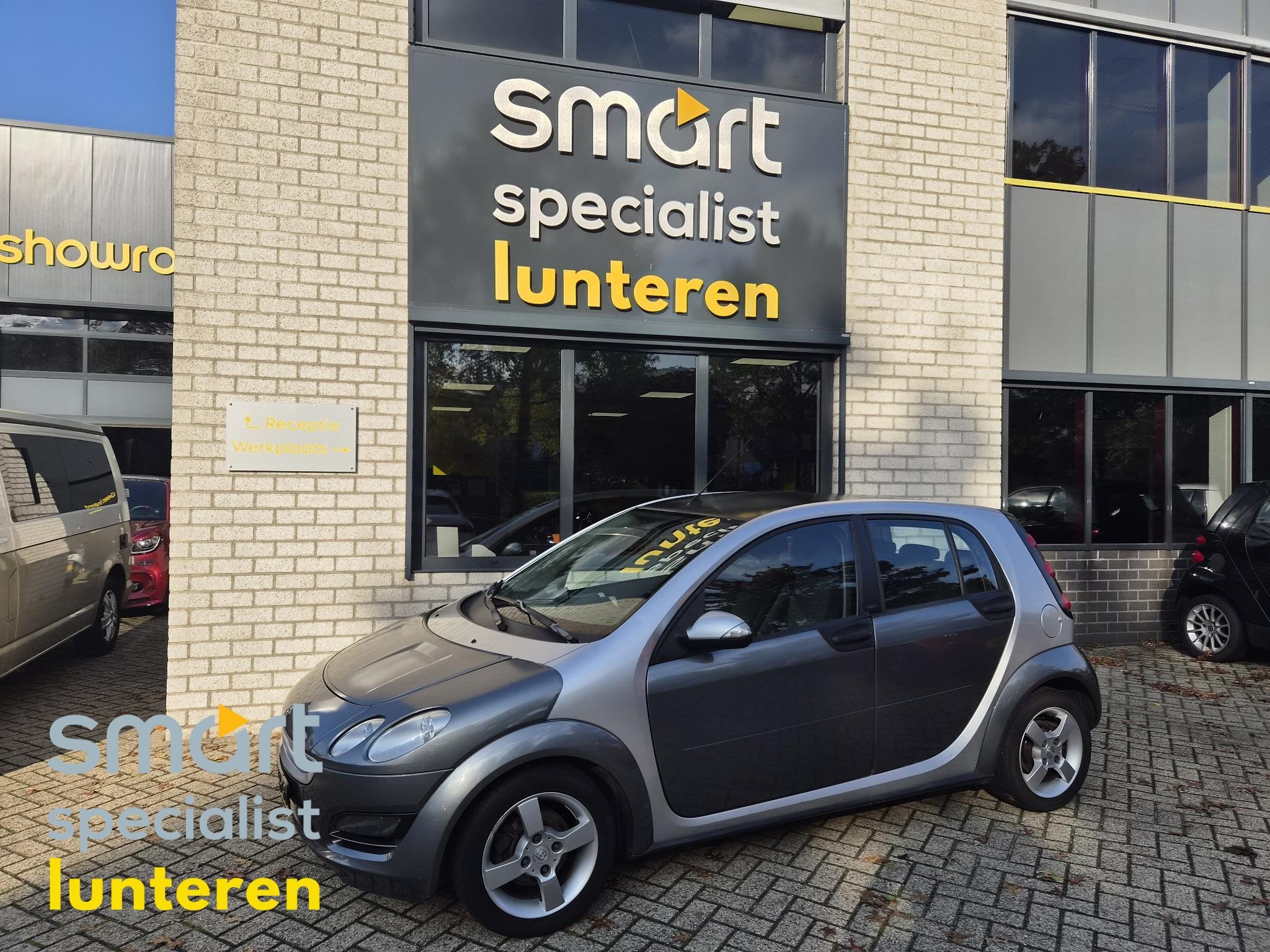 smart forfour 1.3 passion, Auto's, Stof, Origineel Nederlands, Bedrijf, Handgeschakeld