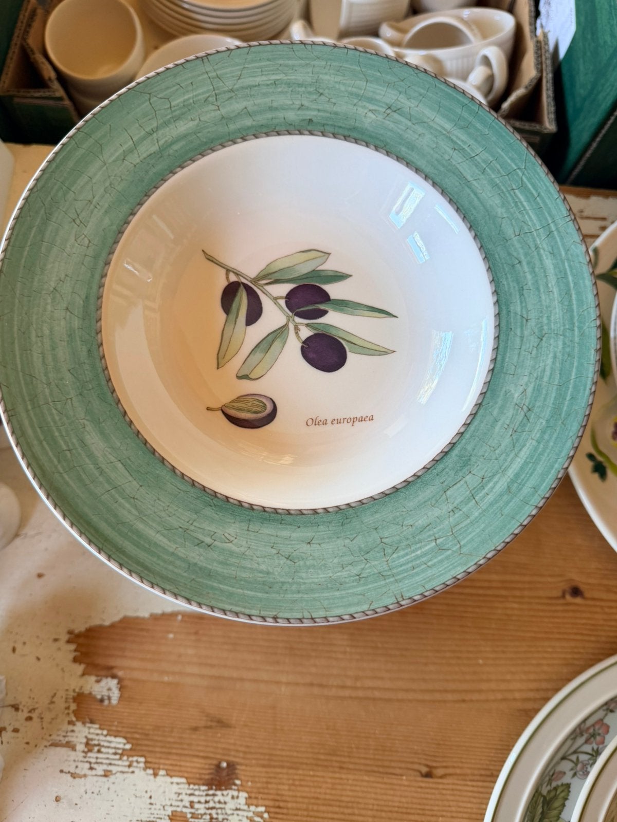 Wedgwood SARAH’S GARDEN diepe borden, Ophalen of Verzenden, Zo goed als nieuw, Porselein, Bord(en)