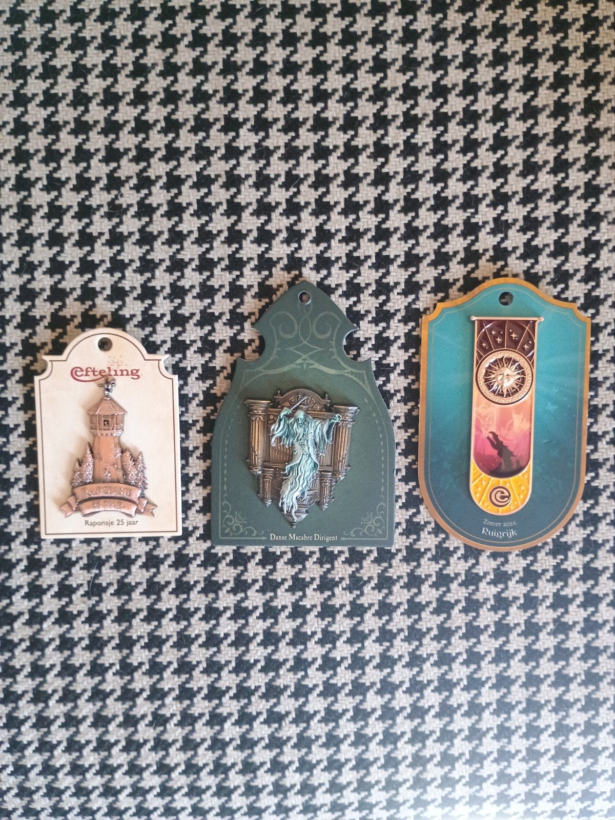 Efteling souvenirs: Raponsje, Danse Macabre, Ruigrijk, Ophalen, Gebruikt, Overige typen