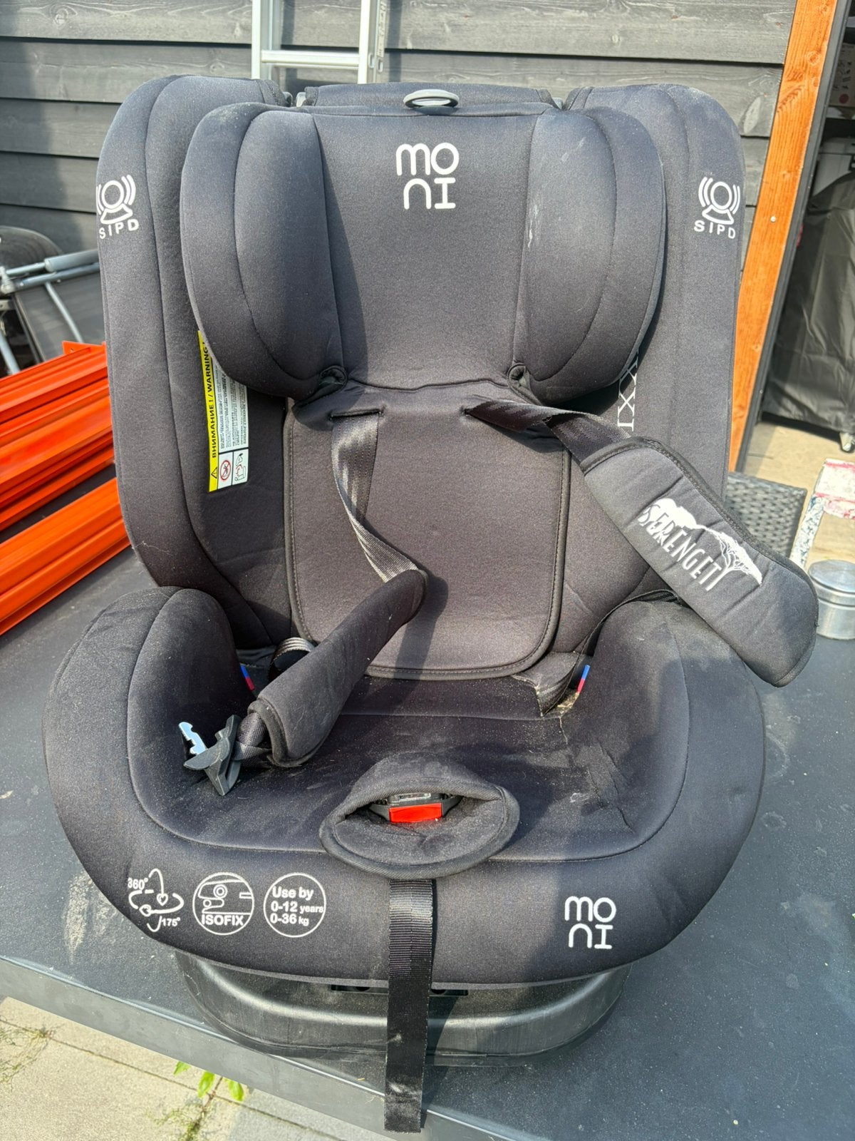 Moni autostoel met isofix, Overige merken, Gebruikt, Ophalen of Verzenden, Isofix