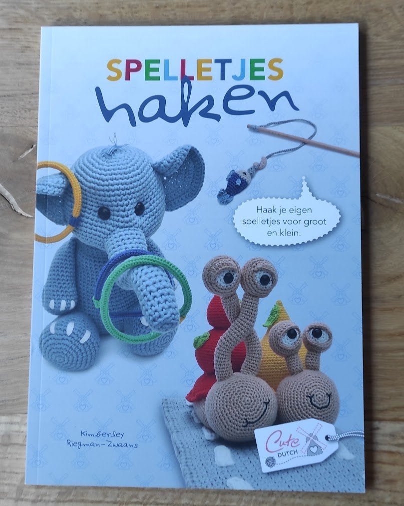 Spelletjes haken - Cute Dutch, Hobby en Vrije tijd, Ophalen of Verzenden, Nieuw, Haken, Patroon of Boek