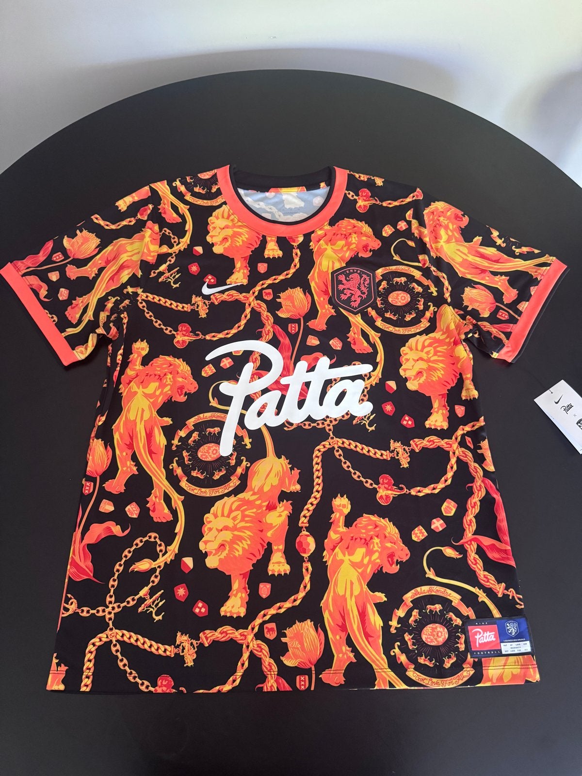 Patta x Nike KNVB Pre-Match Jersey maat XL, Ophalen of Verzenden, Nieuw, Overige maten, Zwart