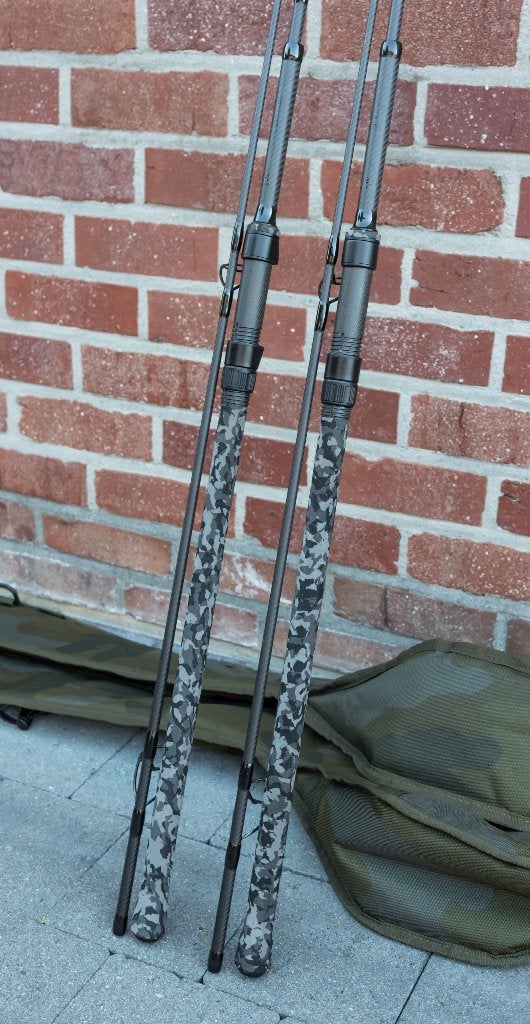 2x Sonik Xtractor Custom 10ft 3lb + Sonik Rodsleeves, Watersport en Boten, Ophalen of Verzenden, Gebruikt, Werphengel