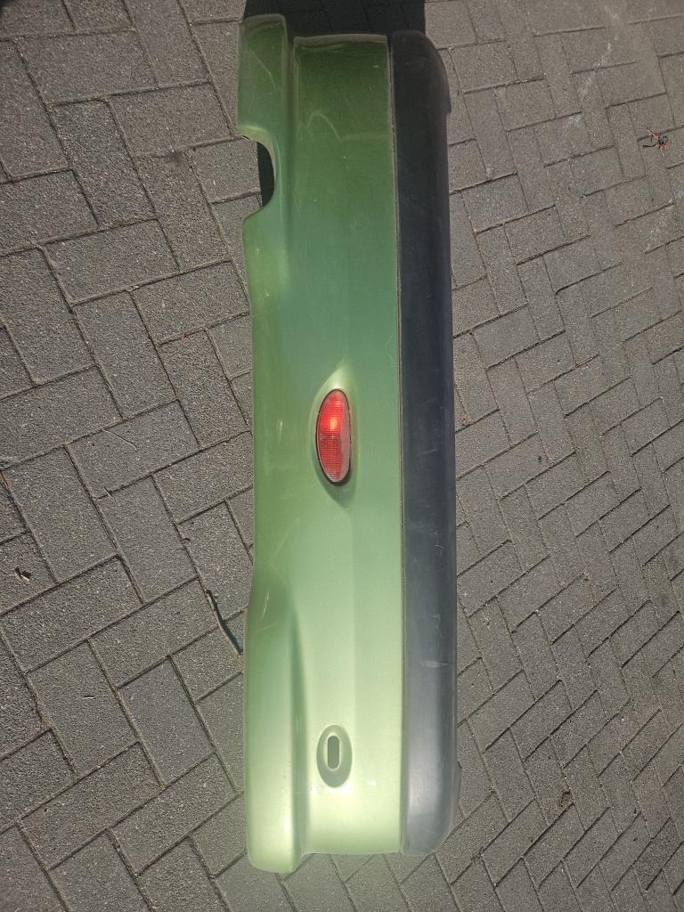 ACHTERBUMPER GROEN PEUGEOT 206, Niet ingevuld, Gebruikt, Niet ingevuld, Ophalen of Verzenden