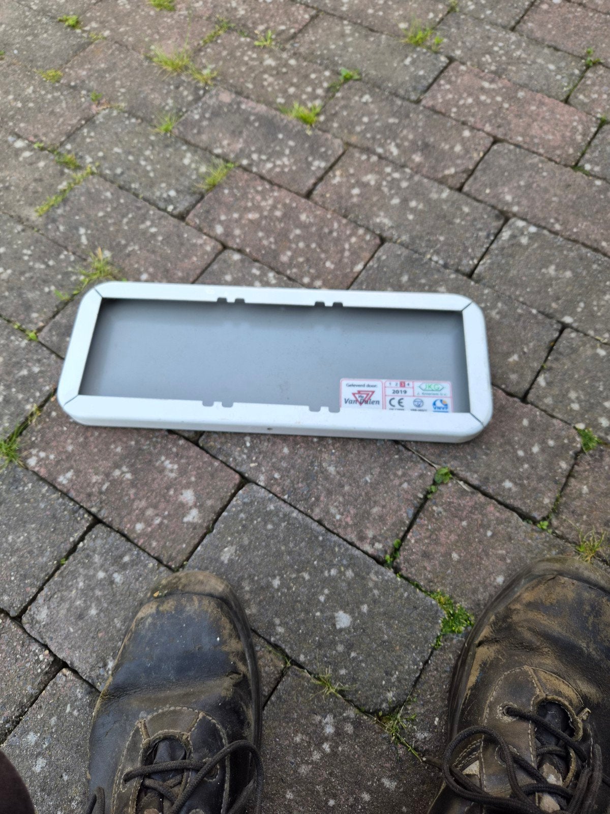 Verkeersbord kenteken, Doe-het-zelf en Verbouw, Ophalen of Verzenden, Minder dan 50 watt
