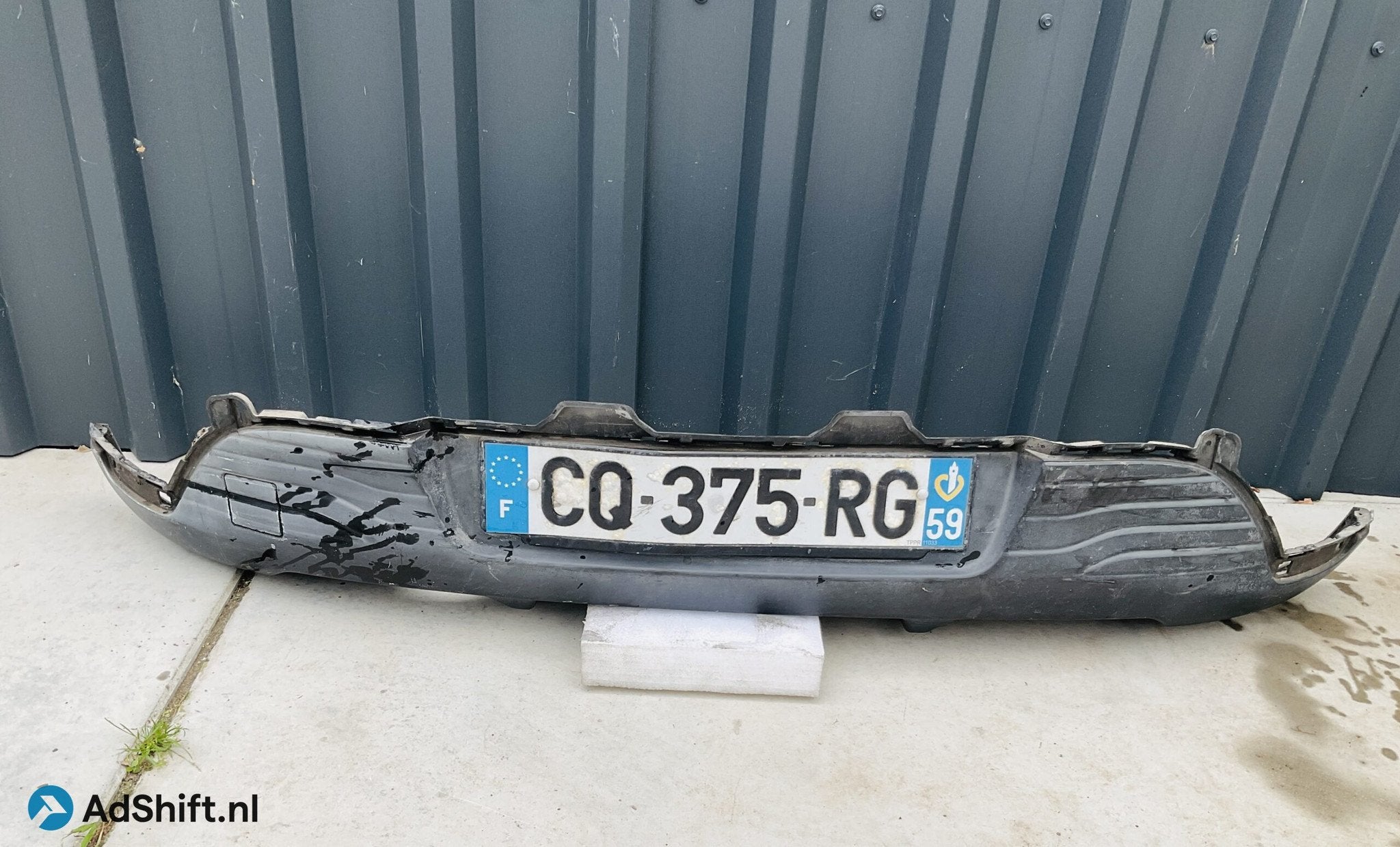 Bumper LIP Renault Clio 4 1196580x Achterbumper Difuser RE:1