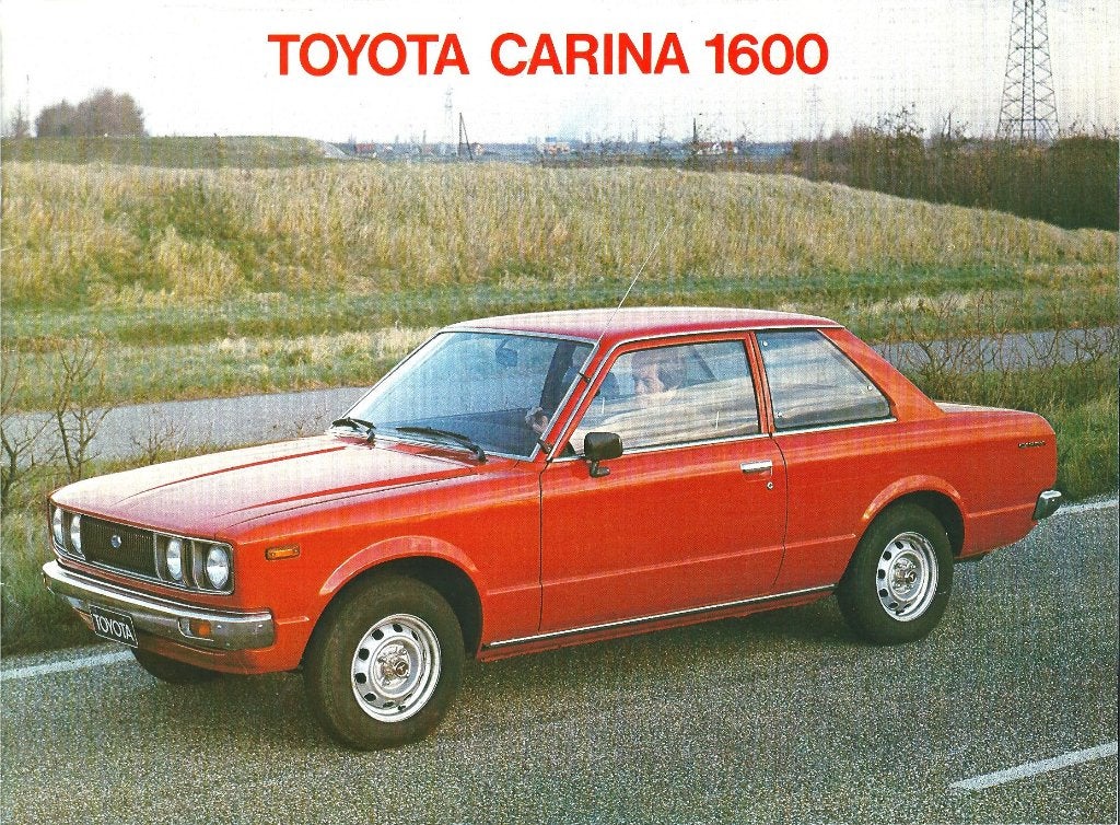 Folder Toyota Carina 1979, Ophalen of Verzenden, Gelezen, Toyota