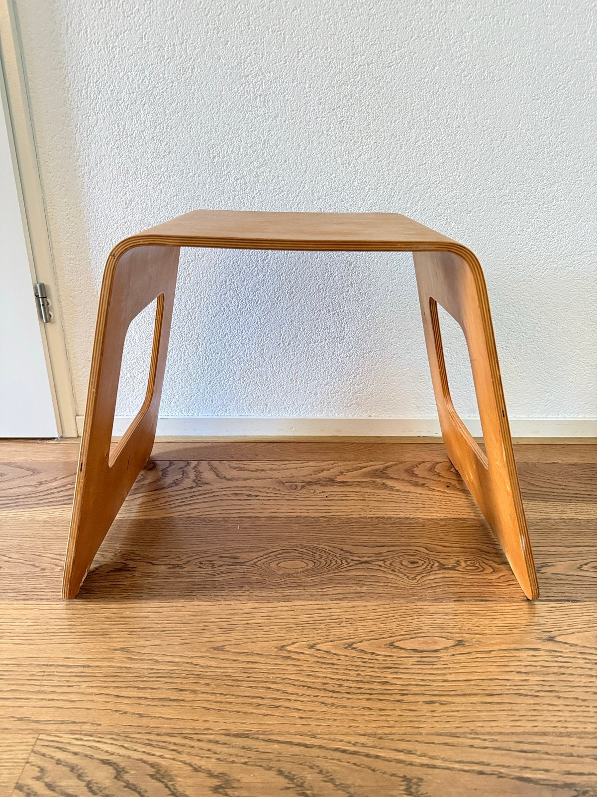 Vintage IKEA Benjamin krukje van gebogen multiplex, Ophalen, Gebruikt, Hout