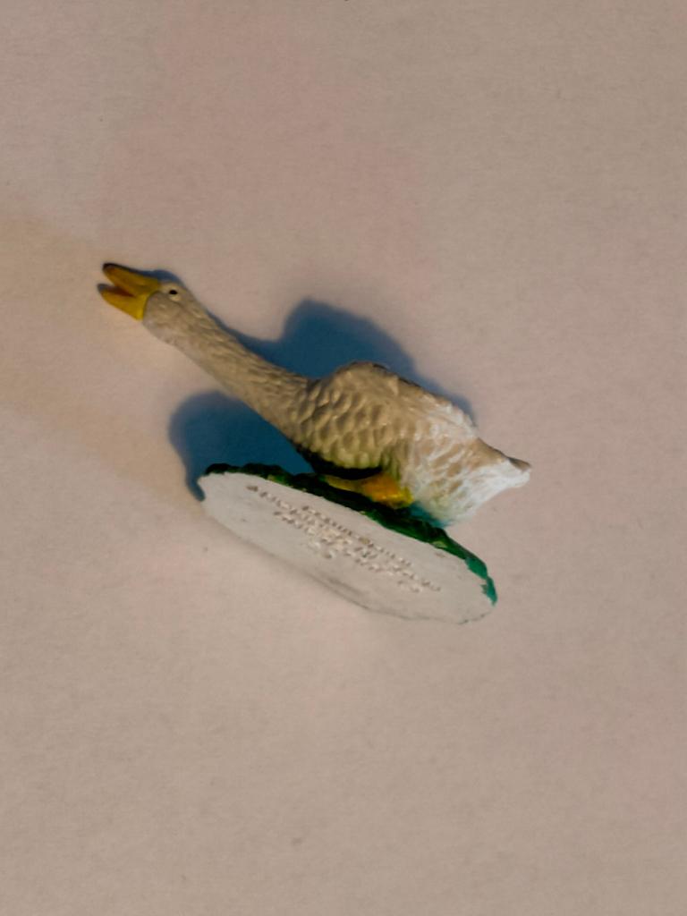Eend eenden gans dier dieren Bullyland pvc figuur, Ophalen of Verzenden, Gebruikt