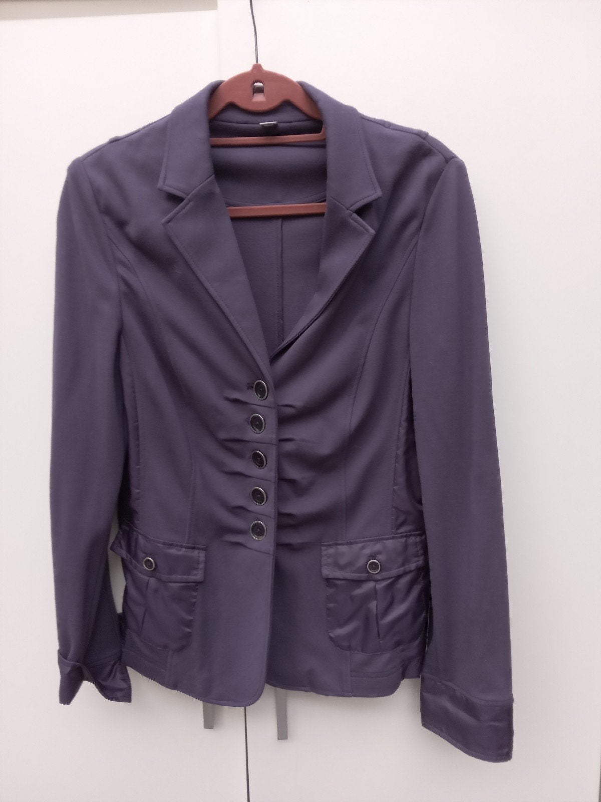 Erfo Paars Colbert Maat 42 - Zo goed als nieuw, Kleding | Dames, Maat 42/44 (L), Ophalen of Verzenden, Zo goed als nieuw, Jasje