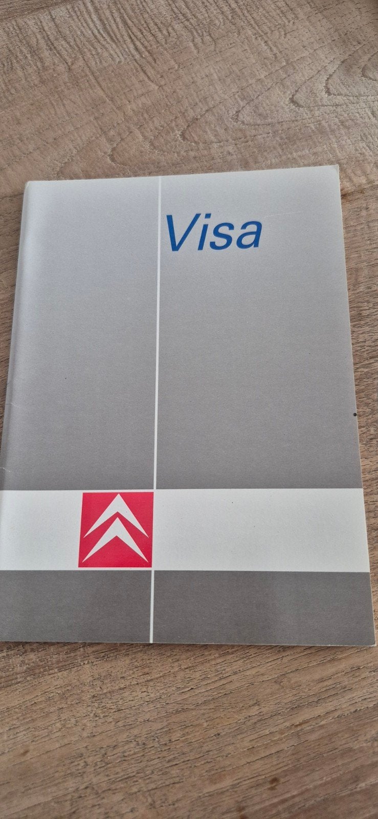 Citroën Visa instructieboekje (062-B-6-88 NL), Ophalen of Verzenden, Gelezen, Citroën, Citroën