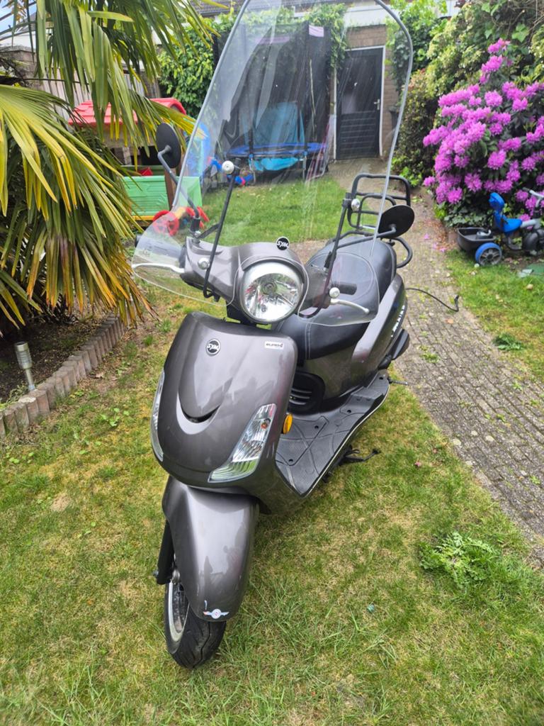 Sym fiddle 2 2019 snor nieuwstaat nog geen 500 km gereden, Ophalen, Zo goed als nieuw, Benzine, Fiddle