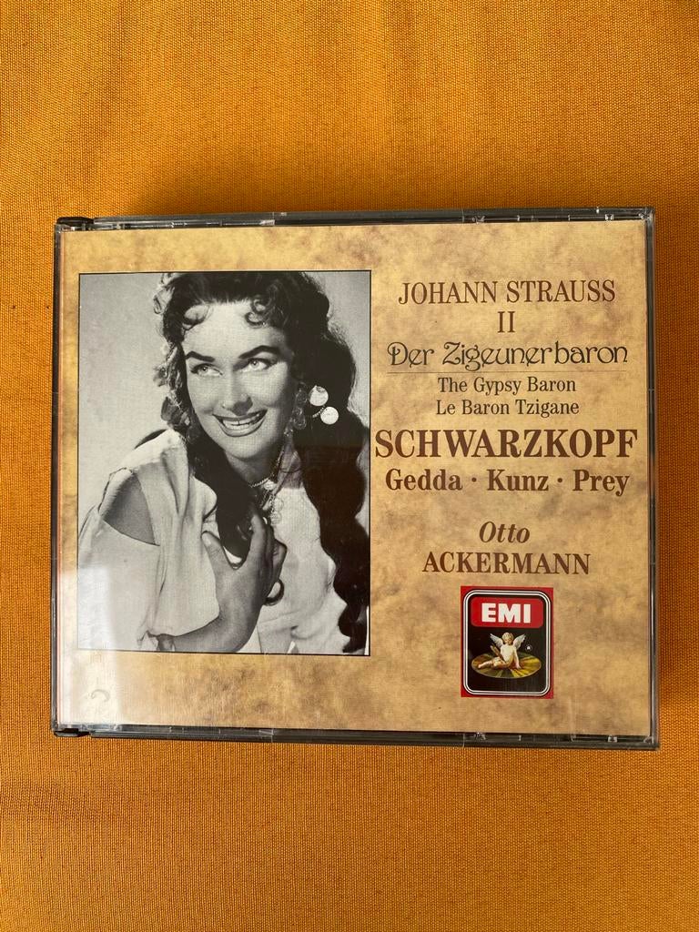 Johann Strauss II - Der Zigeunerbaron (EMI CD), Ophalen of Verzenden, Romantiek, Gebruikt, Opera of Operette