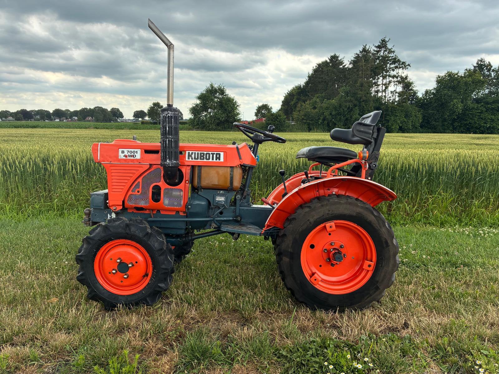 Kubota B7001 4WD – Nette en goed lopende compacte tractor, Ophalen, Gebruikt