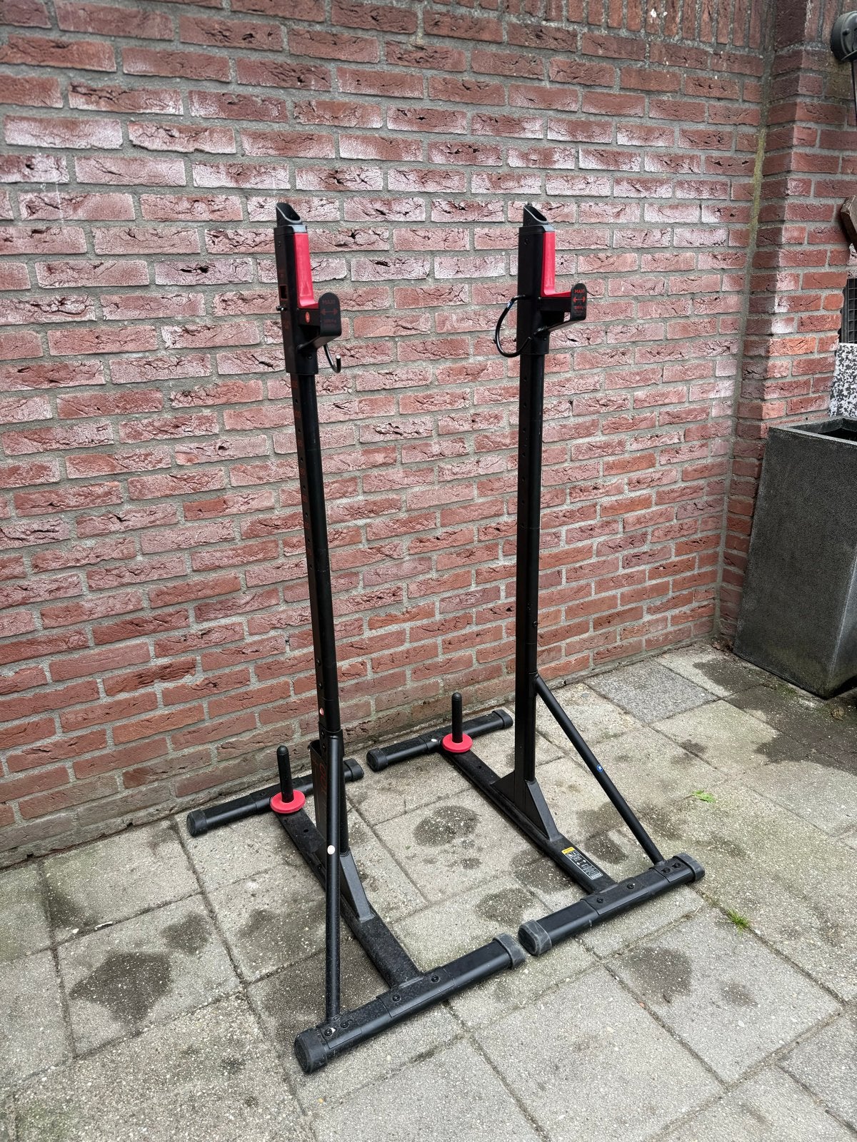 Squat Rack 100 - Verstelbaar Halterrek, Sport en Fitness, Fitnessmaterialen, Ophalen of Verzenden, Zo goed als nieuw, Benen, Overige typen