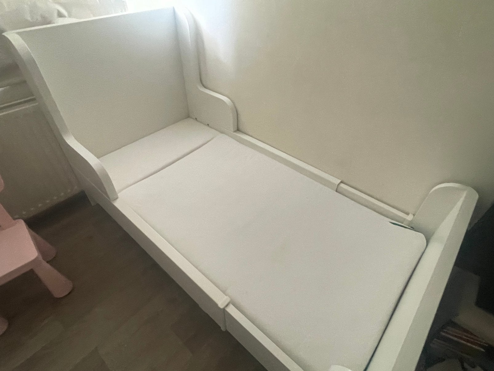 Meegroeibed Ikea wit, Ophalen, Gebruikt, Eenpersoons, Wit
