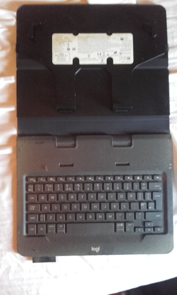 logitech keyboard, Logitech, Ophalen of Verzenden, Zo goed als nieuw, Draadloos