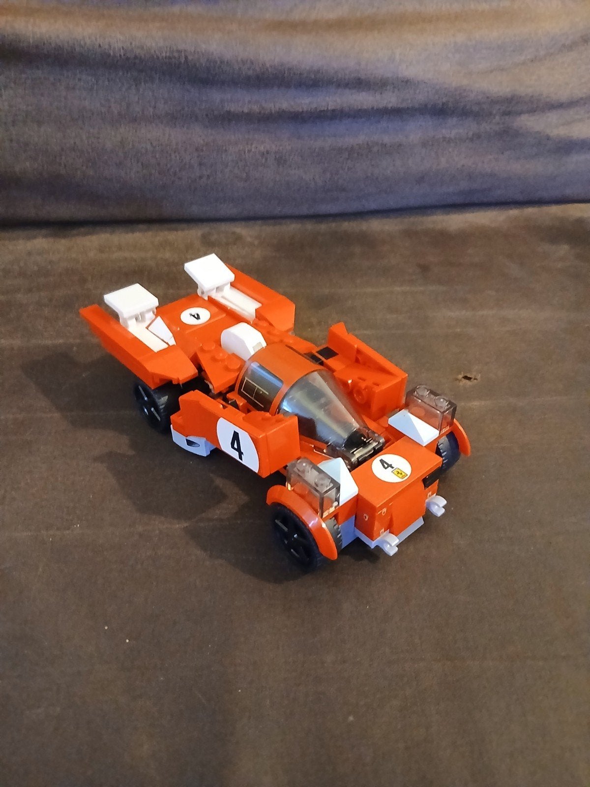 Coole race auto Lego met popetje, Ophalen, Zo goed als nieuw, Auto, Overige merken