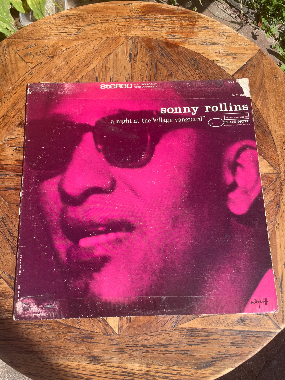 Sonny rollins- live at the village vanquard, 1960 tot 1980, Ophalen of Verzenden, Zo goed als nieuw, 12 inch