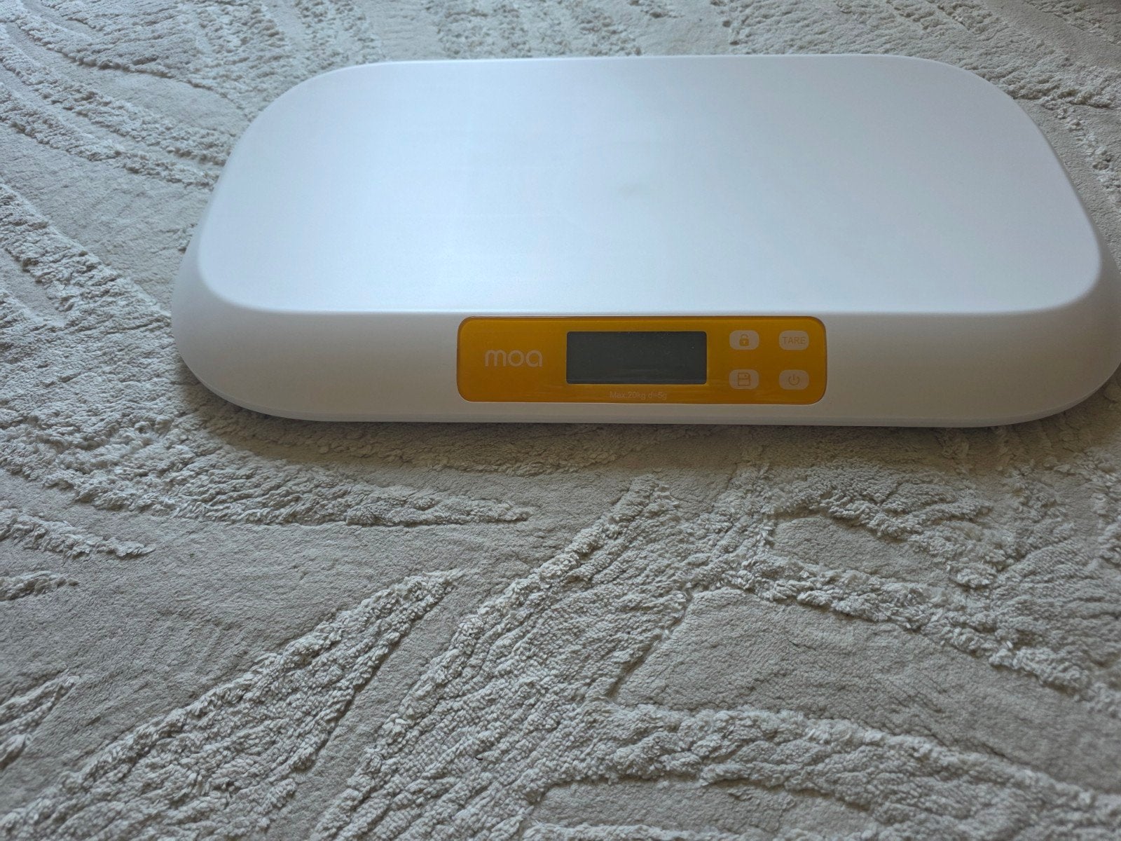 MOA Babyweegschaal - Nauwkeurig en Comfortabel, Kinderen en Baby's, Ophalen, Zo goed als nieuw