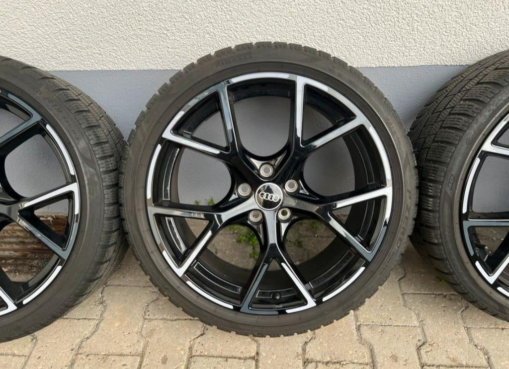 Originele 19 Inch Audi RS3 8Y Velgen Audi RS RS3 Wielen, 19 inch, Gebruikt, 265 mm, Banden en Velgen