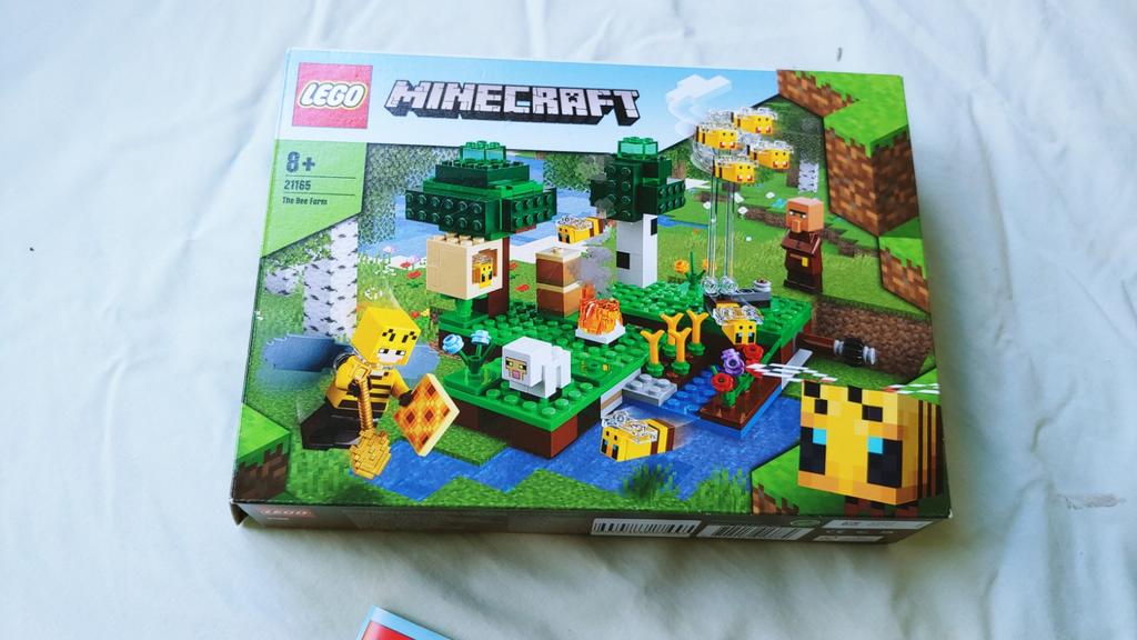 Lego Minecraft 21165 beehive, Kinderen en Baby's, Speelgoed | Duplo en Lego, Zo goed als nieuw, Lego, Complete set, Compleet, Inclusief doos