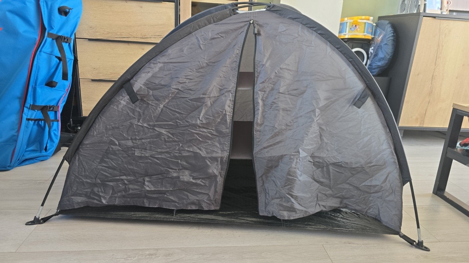 Opvouwbare campingkast / tentkast, Caravans en Kamperen, Ophalen, Gebruikt