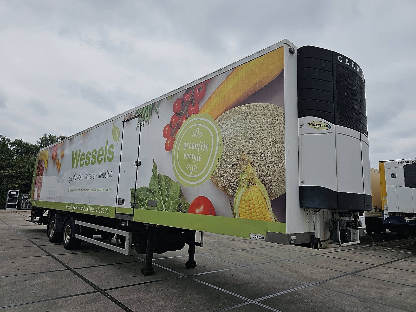 SYSTEM TRAILERS VEDECAR FRIGO carrier steer axle, Overige kleuren, Bedrijf, Aanhangers en Opleggers, Te koop